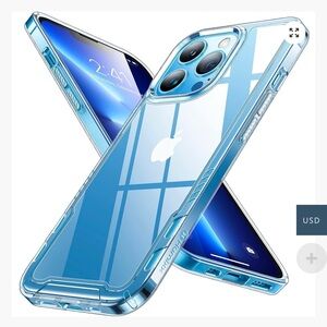 Humixx 13 PRO MAX CASE crystal clear for iphone   new in box..